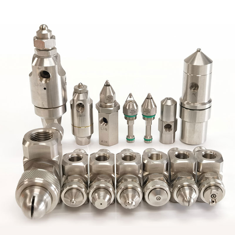 About the selection of air atomizing nozzles and high-pressure fine atomizing nozzles