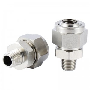 Universal ball nozzle adapter, universal adapter for ball type adjustment fitting, threaded ball nozzle adapter